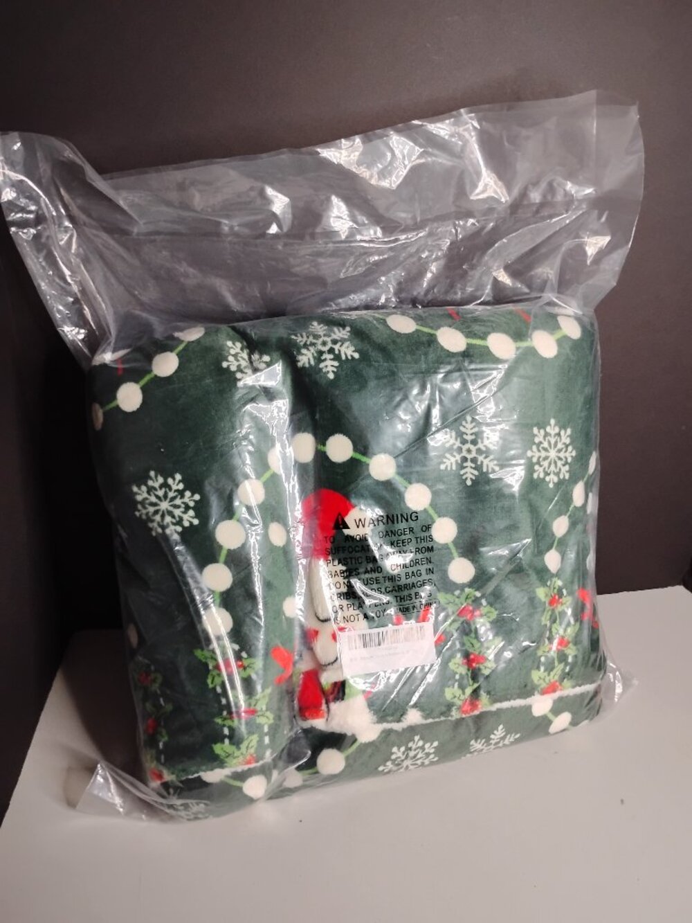 Mr Zebra Christmas Throw Blanket Cozy Soft Flannel Blanket 50x70